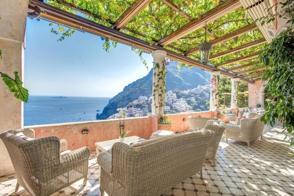 My Exclusive Italy - Villa Magnificient View On The Amalfi Coast & Pool Positano Exterior photo