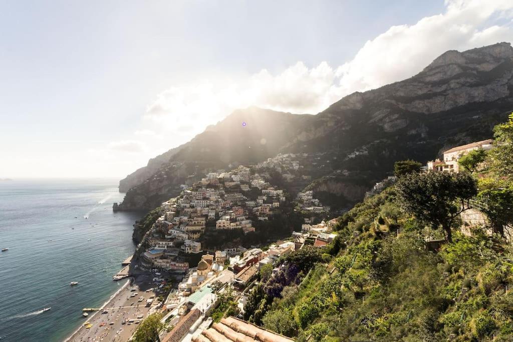 My Exclusive Italy - Villa Magnificient View On The Amalfi Coast & Pool Positano Exterior photo