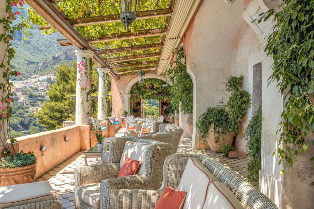 My Exclusive Italy - Villa Magnificient View On The Amalfi Coast & Pool Positano Exterior photo