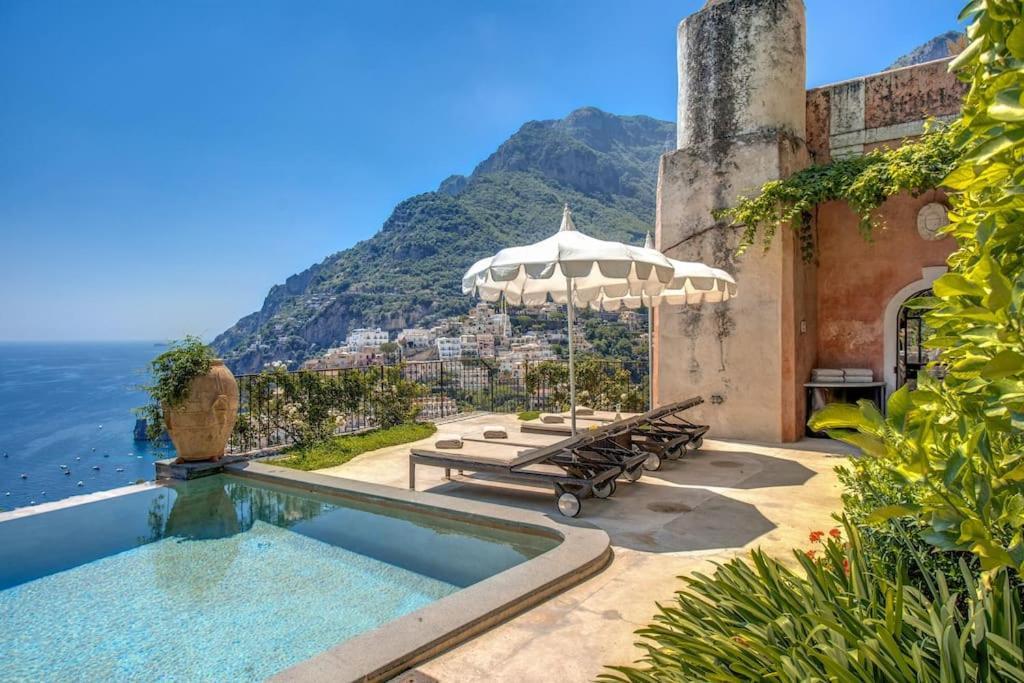 My Exclusive Italy - Villa Magnificient View On The Amalfi Coast & Pool Positano Exterior photo