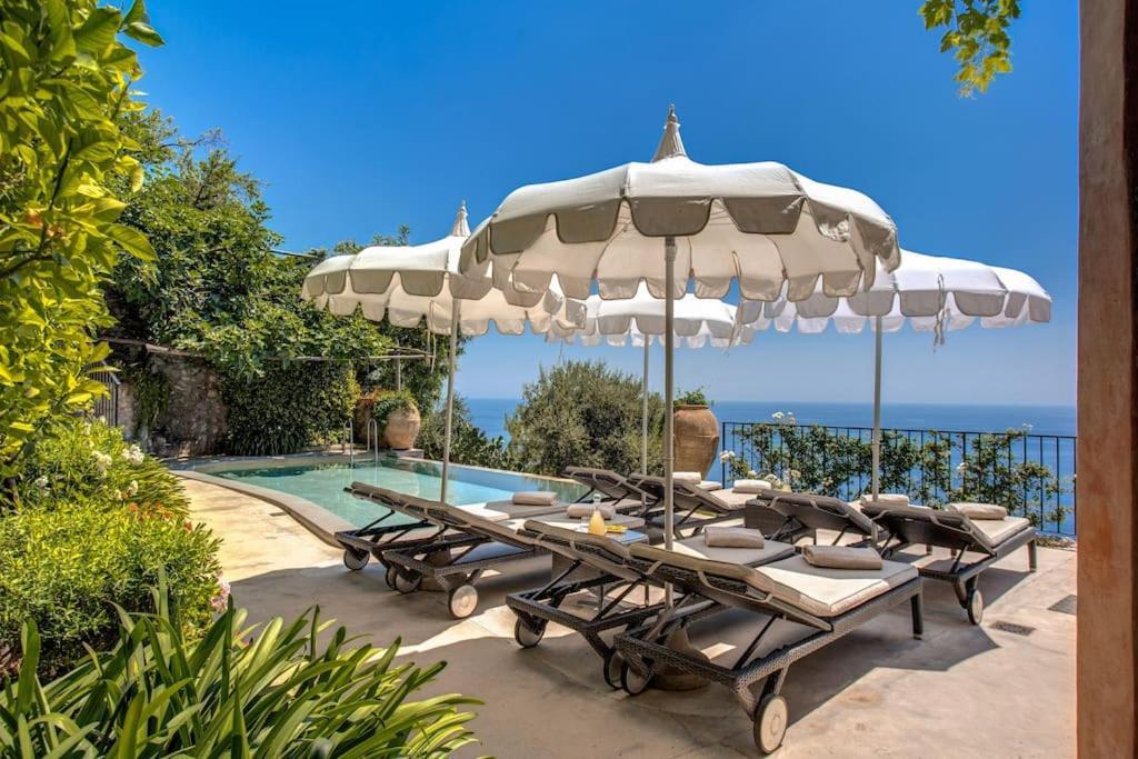 My Exclusive Italy - Villa Magnificient View On The Amalfi Coast & Pool Positano Exterior photo