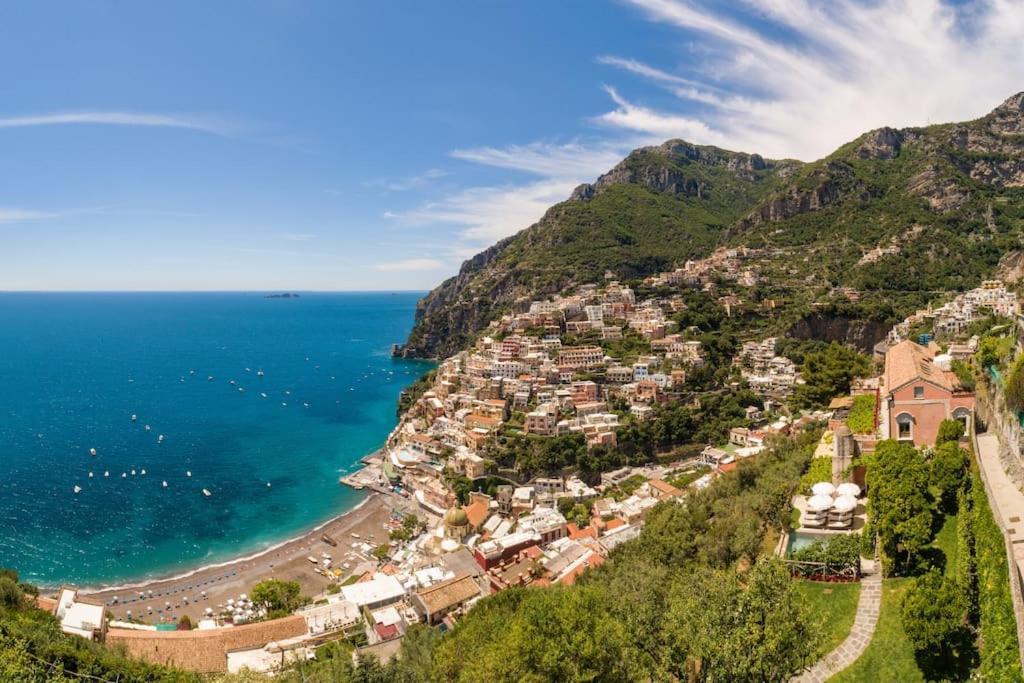 My Exclusive Italy - Villa Magnificient View On The Amalfi Coast & Pool Positano Exterior photo