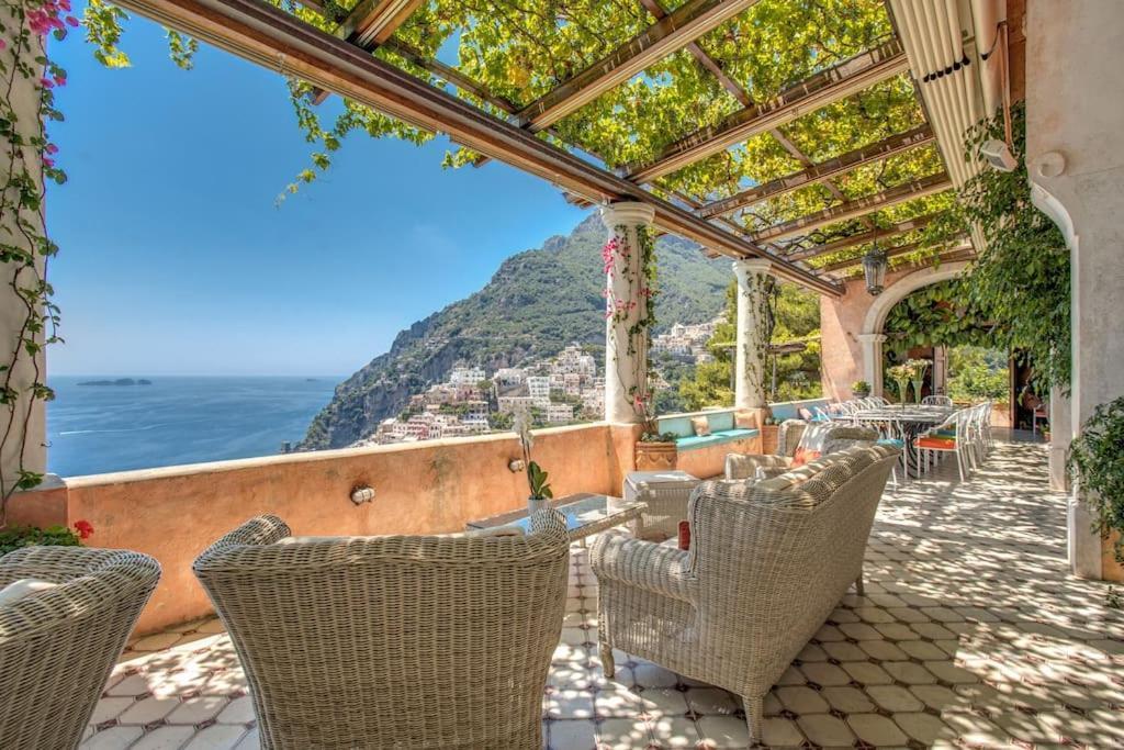 My Exclusive Italy - Villa Magnificient View On The Amalfi Coast & Pool Positano Exterior photo