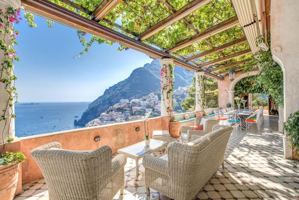 My Exclusive Italy - Villa Magnificient View On The Amalfi Coast & Pool Positano Exterior photo