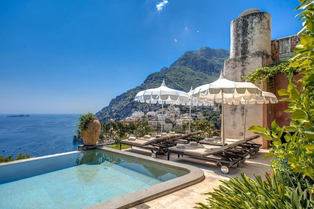 My Exclusive Italy - Villa Magnificient View On The Amalfi Coast & Pool Positano Exterior photo