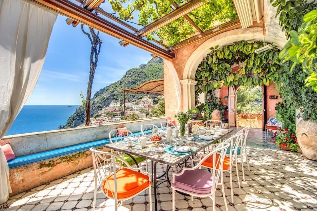 My Exclusive Italy - Villa Magnificient View On The Amalfi Coast & Pool Positano Exterior photo